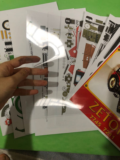 Tractor Paper Craft