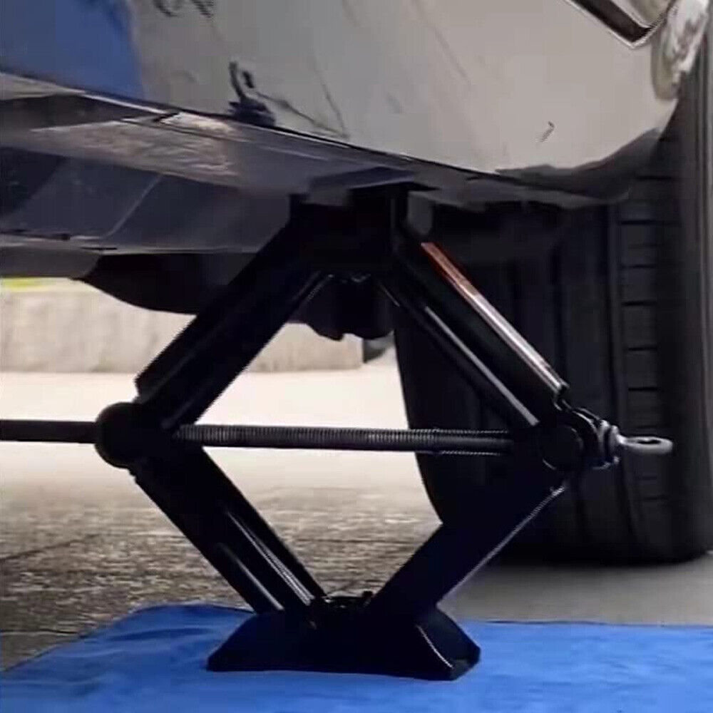 2.5T Scissor Jack And Extendable Wheel Wrench Brace Socket Car Van Tire Hand Tool