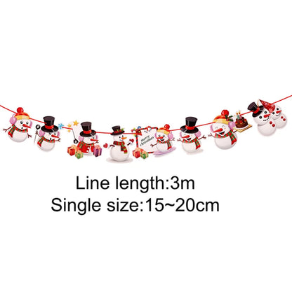 Christmas Banner Merry Christmas Decor for Home Garland Christmas Ornaments Noel Navidad 2025 Cristmas Decor Happy New Year 2026