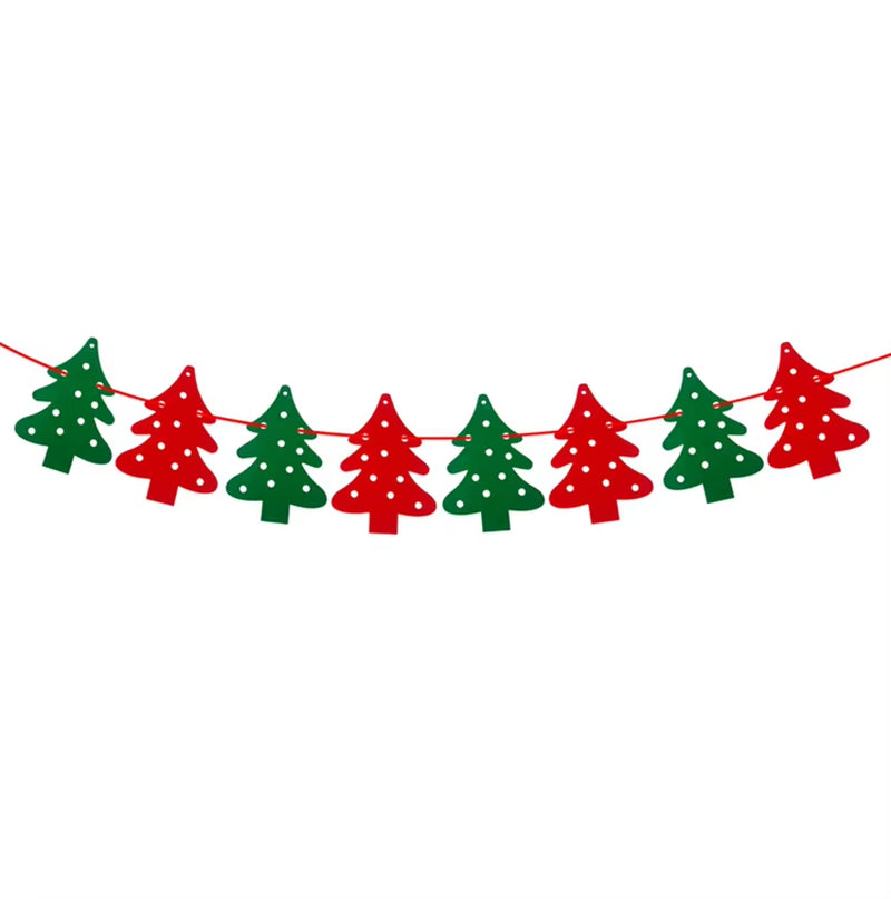 Christmas Banner Merry Christmas Decor for Home Garland Christmas Ornaments Noel Navidad 2025 Cristmas Decor Happy New Year 2026