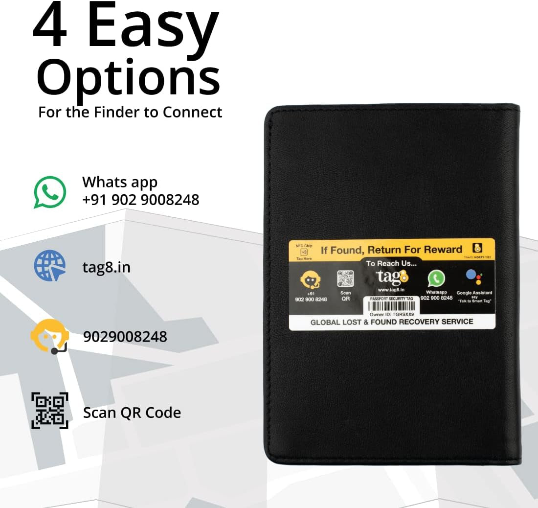 Tag8 Parent Passport Holder Case