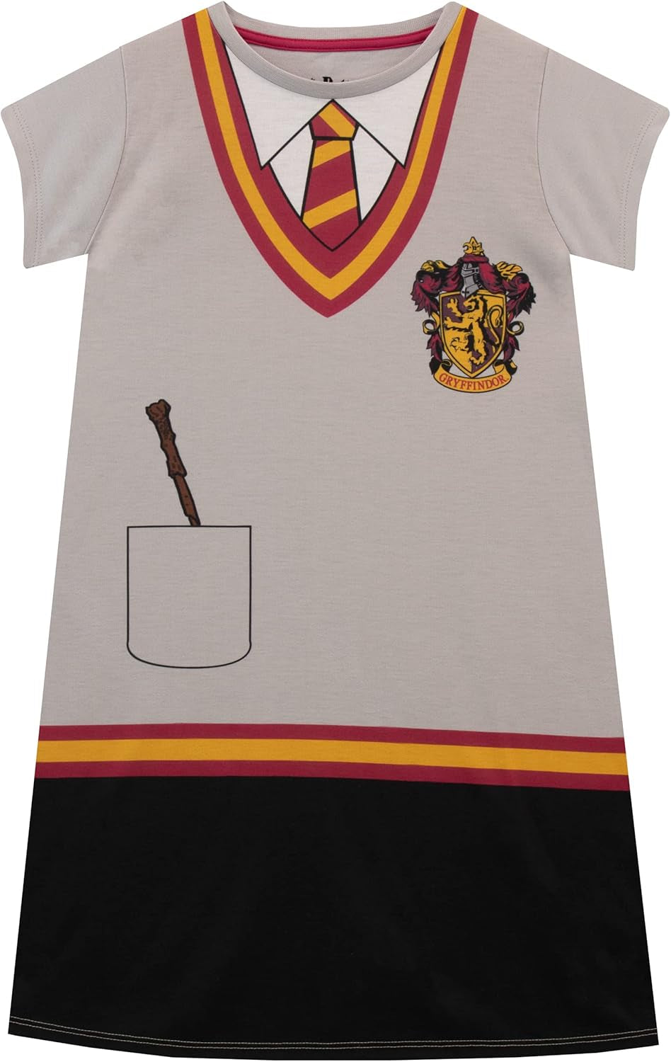 Hogwarts-Inspired Girls' Nightdress | Gryffindor Design