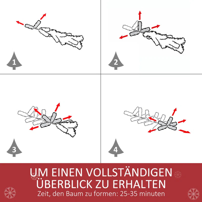 6Ft Green Christmas Tree