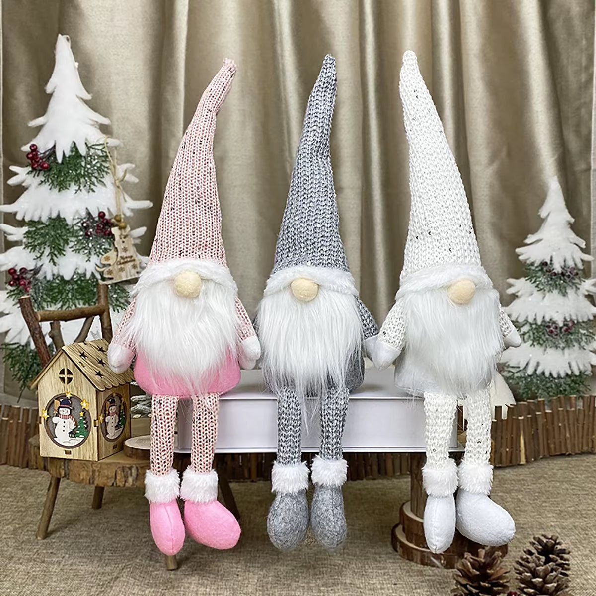 Christmas Doll Gnome Merry Christmas Decorations for Home 2022 Cristmas Ornament Xmas Navidad Gifts New Year 2023