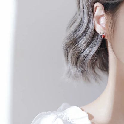 New Creative Christmas Ornaments Stylish Christmas Elk Crystal Deer Stud Earrings Women Fashion Jewelry Gift Christmas Ornaments