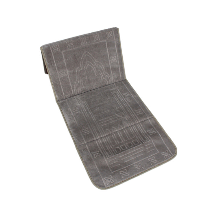 New Islamic Folding Prayer Mat Middle East Portable Qibla Blanket Muslim Mosque Prayer Mat