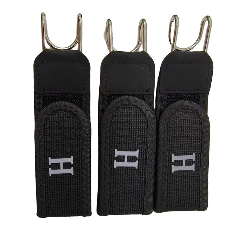 Ready Stock Casual And Convenient Adjustable Hook-Type Lazy Belt With Velcro Elastic Unisex Velcro Waist Buckle