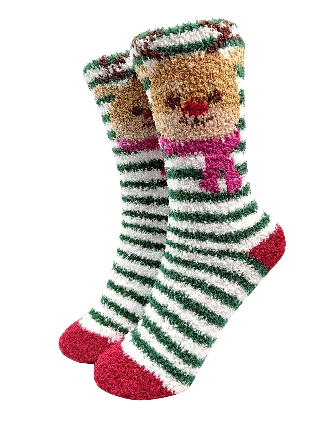 Christmas Fuzzy Socks Women, Warm Fluffy Christmas Socks Adults Christmas Gifts Winter Thermal Christmas Holiday Socks Warm Sock