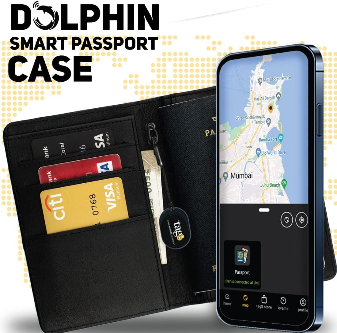 Tag8 Parent Passport Holder Case