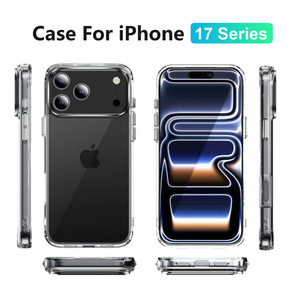 For Iphone 17 Pro Max Air Case Magsafe Clear Phone Shockproof Bumper TPU Cover