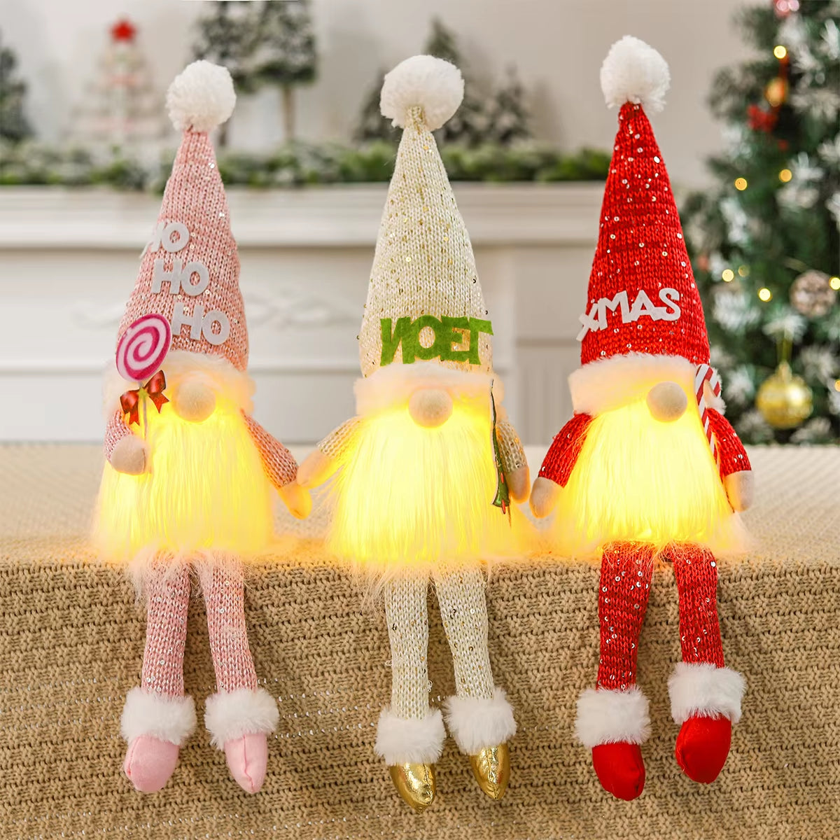 Christmas Doll Gnome Merry Christmas Decorations for Home 2022 Cristmas Ornament Xmas Navidad Gifts New Year 2023