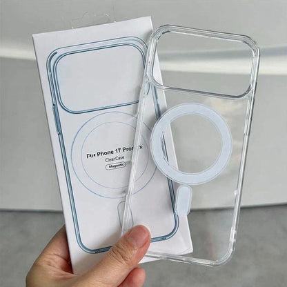 Clear Case for Iphone 17 17 Air 17 Pro 17 Pro Max Transparent Magnetic Case