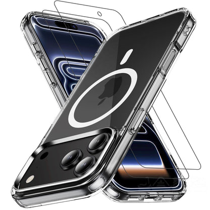 For Iphone 17 Pro Max Air Case Magsafe Clear Phone Shockproof Bumper TPU Cover