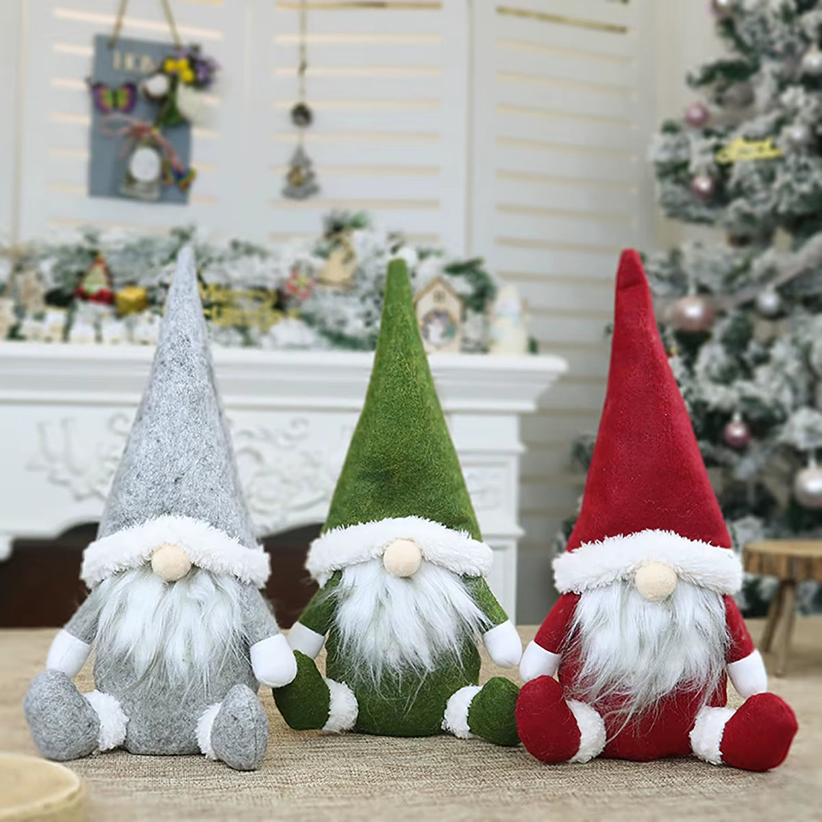 Christmas Doll Gnome Merry Christmas Decorations for Home 2022 Cristmas Ornament Xmas Navidad Gifts New Year 2023