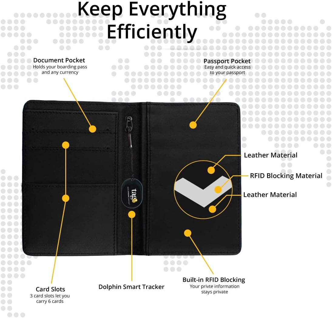 Tag8 Parent Passport Holder Case