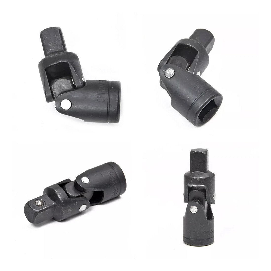 Heavy Duty 1&2 Ratchet Wrench Socket Set 8-32mm Metric Extension Bar Metal Case